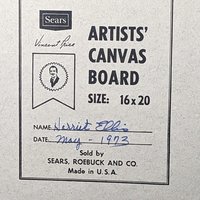 Vintage 1973 Raggedy Ann with Mouse Painting: Harriet Ellis Framed Artwork