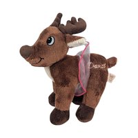 Vintage Dandee Rudolph & Dancer Plush Set, Christmas Holiday Decor, Nostalgic Plush Toys, Gift for Rudolph Fan