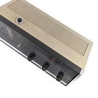 Vintage Milovac TR-707 Clock Radio, Analog Alarm, Retro Bedside Radio, Working, Gift for Vintage Electronics Collector