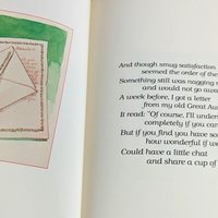A Cup of Christmas Tea Book, Tom Hegg, Holiday Story, Christmas Gift, Vintage Book, Collectible Christmas Book, Illustrated Book