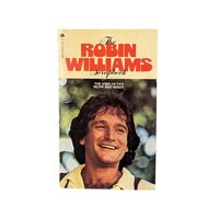 1979 Robin Williams Scrapbook, Mary Ellen Moore, Softcover Book, Mork & Mindy Star, Vintage Celebrity Book
