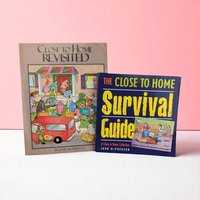 Vintage Close to Home Comic Book Pair: John McPherson Cartoon Humor