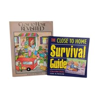 Vintage Close to Home Comic Book Pair: John McPherson Cartoon Humor