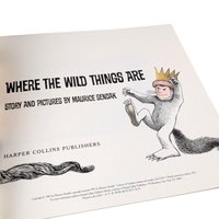 Vintage Where the Wild Things Are by Maurice Sendak, 1991 Softcover, Children's Book, Illustrated Classic, Bedtime Story, Nostalgic Gift