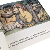 Vintage Where the Wild Things Are by Maurice Sendak, 1991 Softcover, Children's Book, Illustrated Classic, Bedtime Story, Nostalgic Gift