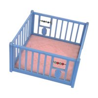 Vintage Dollhouse Nursery Set: 1950s Renwal Playpen, Wooden Cradle, Miniature Babies