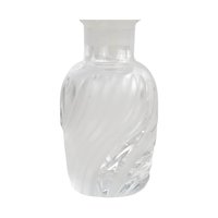 Vintage Lenox Windswept Perfume Bottle: Clear Glass Vanity Decor