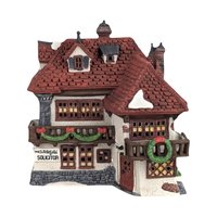 1989 Dept 56 Dickens Village Mr. Wickfield Solicitor Building, David Copperfield, Vintage Christmas Decor, Gift for Collector
