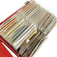 Vintage 1970s Betty Crocker Recipe Box: Retro Handwritten Recipe Collection