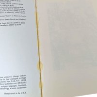 1974 German Alice in Wonderland Book: Bilingual Reader Gift