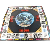 Vintage 1983 Time Magazine Trivia Board Game, Complete, Retro Game, Family Game Night, 80s Nostalgia, Gift for Trivia Buff