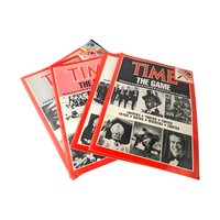 Vintage 1983 Time Magazine Trivia Board Game, Complete, Retro Game, Family Game Night, 80s Nostalgia, Gift for Trivia Buff