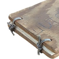 1948 High School Autograph Book | Wooden Cover | Vintage Memory Book | School Days Memorabilia