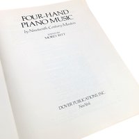 19th Century Piano Music Book: Four-Hand Scores by Masters