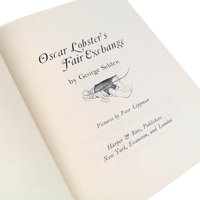 Oscar Lobster's Fair Exchange: 1966 Vintage Children's Hardcover Book