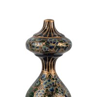 Vintage Hand-Painted Floral Incense Stick Holder, Gold Accents, Ceramic Incense Burner, Bohemian Decor, Meditation Gift
