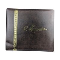Vintage Brown Photo Album Holds 8x10 and 5x7 Photos Keepsake Memory Book Gift
