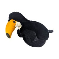 Vintage 1999 KM Plush Toucan Bird Hand Puppet Tropical Toy Gift