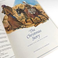 Vintage 1980s Christmas Literature Art Annuals Set of 3 Holiday Reading