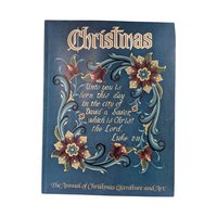 Vintage 1980s Christmas Literature Art Annuals Set of 3 Holiday Reading