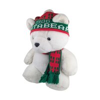 Vintage 1986 Santa Bear: Dayton Hudson Department Store Christmas Plush