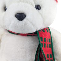 Vintage 1986 Santa Bear: Dayton Hudson Department Store Christmas Plush