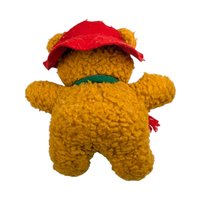Vintage 1987 McDonald's Fozzie Bear Plush: Jim Henson Muppets Toy