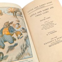 1926 Little Jack Rabbit and Uncle Lucky: Vintage Children's Book