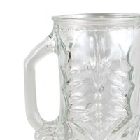 Vintage Glass Cowboy Boot Stein: Western Style Barware