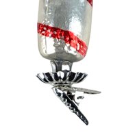 Vintage Inge-Glas Clip-On Candle Christmas Ornament - German Glass Ornament