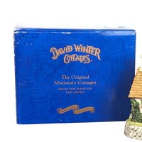 David Winter The Model Dairy Cottage | 1995 Handcrafted English Village Figurine | Collectible Miniature with Box | 4 Inches