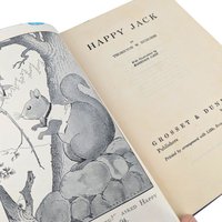 Antique 1918 'Happy Jack' Book: Thornton Burgess Green Meadow Series