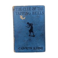 1939 Nancy Drew 'The Clue of the Tapping Heels': Carolyn Keene Collectible Mystery Book