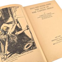 1939 Nancy Drew 'The Clue of the Tapping Heels': Carolyn Keene Collectible Mystery Book