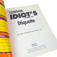 Vintage Etiquette Guidebook: The Complete Idiot's Guide to Manners