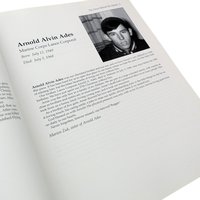 Signed Vietnam War History Book: "The Faces Behind the Names" by Don Ward