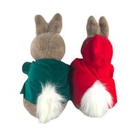 Vintage Mrs. Rabbit & Peter Rabbit Plush Set, 15 Inch Collectible Plush Toys, Classic Children's Literature Characters, Gift for Collectors
