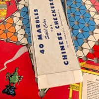 Vintage Whitman Chinese Checkers Game, Classic Board Game, Family Game Night, Strategy Game, Collectible Game, Missing One Marble