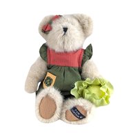 Boyds Bear, Letti McVeggie, Plush Bear, 10" Bear, Collectible Bear, Plush Toy, Gift for Collector