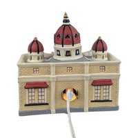 Vintage Dickens Keepsake Museum Christmas Village House: Lighted Ceramic Holiday Building