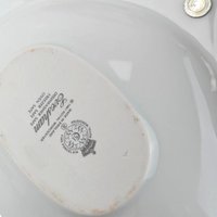 Vintage Royal Worcester Evesham Relish Dish: 1961 Fine Bone China, Gold Trim