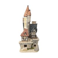 David Winter "Castle in the Air" Figurine: Signed 1991 Fantasy Cottage