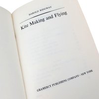 Vintage 1962 Kite Making and Flying Book: Illustrated Hobby Craft Guide