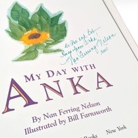Signed Children's Book: My Day with Anka, 1996 Hardcover, Illustrated