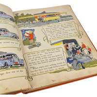 1938 3 Rings A Circus Book by Paul Brown, Vintage Children's Literature, Collectible Illustrated Book, Gift for Child, Circus Lover