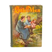 1928 Little Men by Louisa May Alcott, Saalfield Publishing, Vintage Children's Literature, Collectible Book, Gift for Reader