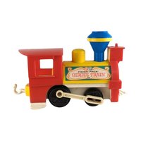 Vintage Fisher Price Little People Train, 3-Piece Train Set, 1973 Little People, Toy Train, Collectible Toy, Preschool Toy