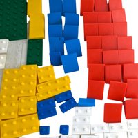 Vintage 1976 Playskool American Bricks | Building Blocks | Classic Construction Toy | Retro Toy