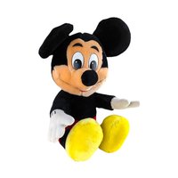 Vintage Mickey Mouse Plush, 12" Plush Toy, Disney Plush, Collectible Toy, Retro Mickey Mouse