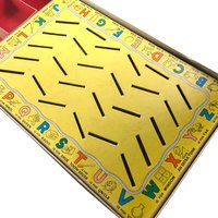 1958 Vintage Children's Hour Game, Parker Brothers Game, Complete Family Game, Collectible Board Game, Gift for Game Collectors